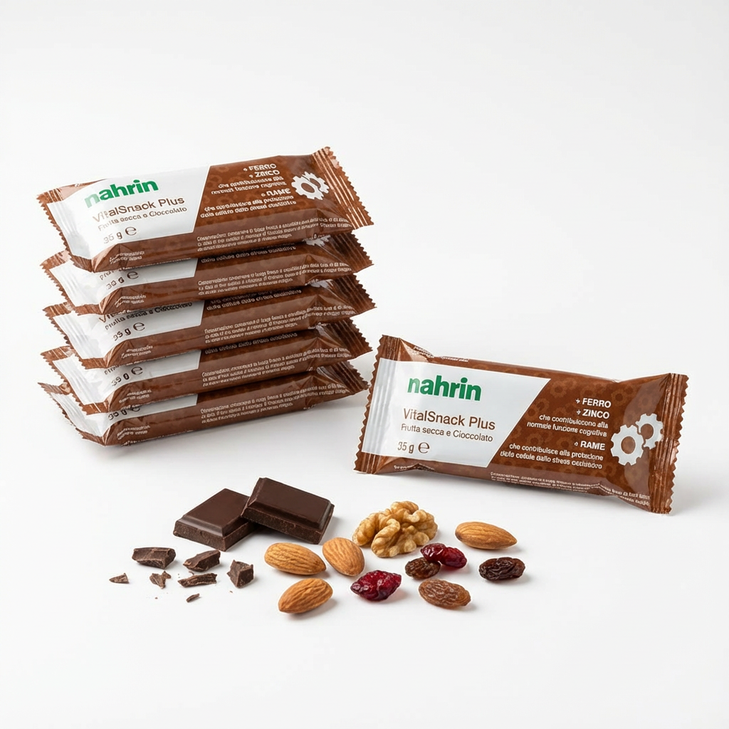 Set 6 al prezzo di 5 - vitalsnack plus frutta secca & cioccolato